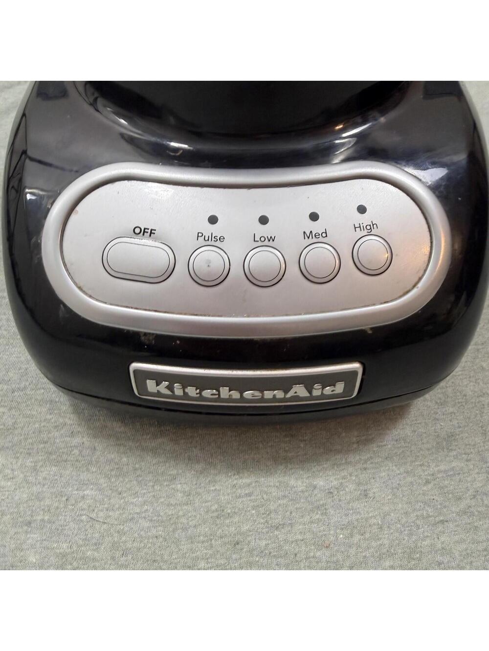 KitchenAid Blender KSB5400B0 Tested Works Kitchen Aid With 7 Cup Pitcher & Lid - Picture 2 of 7